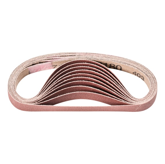 PFERD Korund Schleifband BA 12x305 mm A180 universelle Anwendung Bandschleifer - Schleifband für Bandschleifer