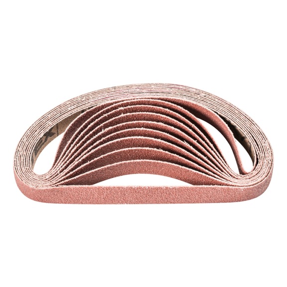 PFERD Korund Schleifband BA 12x305mm A80 universelle Anwendung mit Bandschleifer - Schleifband für Bandschleifer