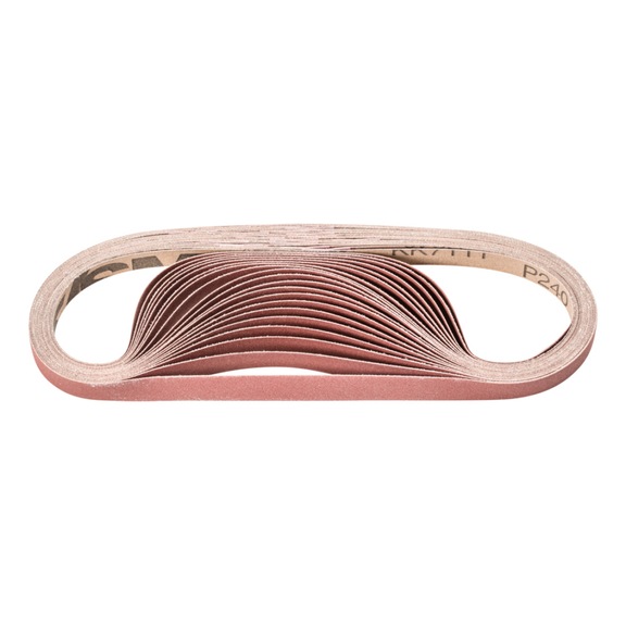 PFERD corundum sanding belt BA 12x520mm A240 universal application belt sander - Sanding belt for belt sander