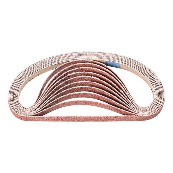 PFERD corundum sanding belt BA 12x520mm A40 universal application belt sander 100 - Sanding belt for belt sander