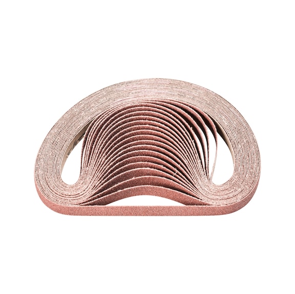 PFERD corundum sanding belt BA 13x457mm A60 universal application with belt sander - Sanding belt for belt sander