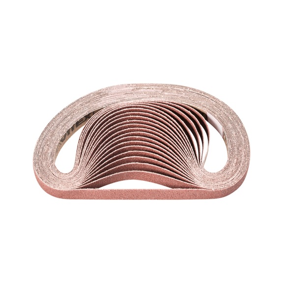 PFERD corundum abrasive belt BA 13x457mm A80 universal application with belt sander - Sanding belt for belt sander