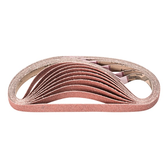 PFERD corundum abrasive belt BA 16x480mm A60 universal application with belt sander - Sanding belt for belt sander