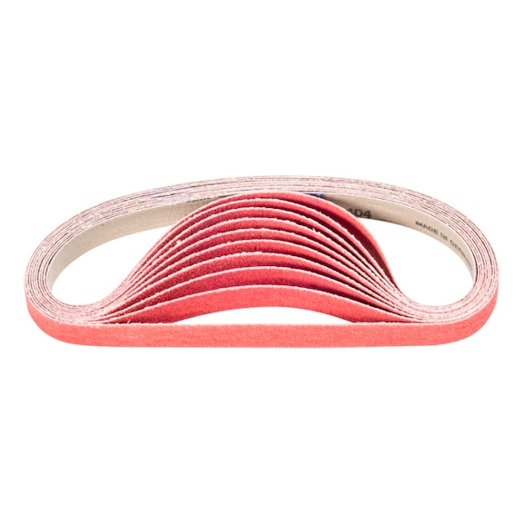 PFERD ceramic grain abrasive belt BA 16x520mm CO-COOL80 for grinding stainless steel - Sanding belt for belt sander