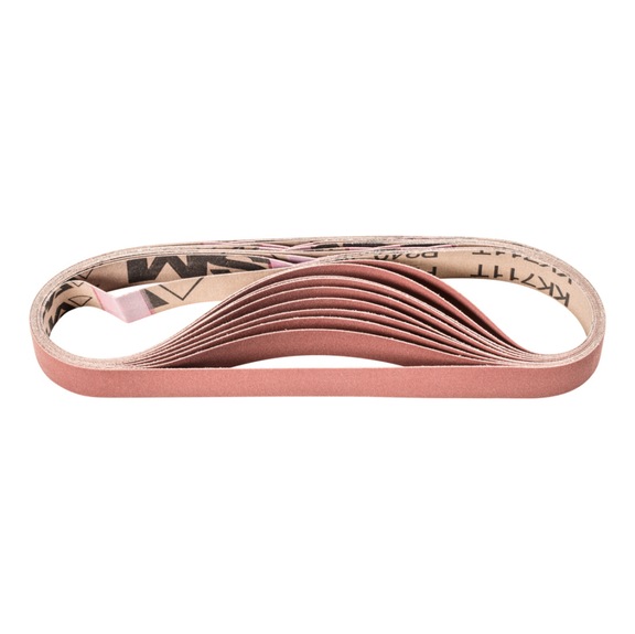 PFERD corundum sanding belt BA 20x480mm A240 universal application belt sander - Sanding belt for belt sander