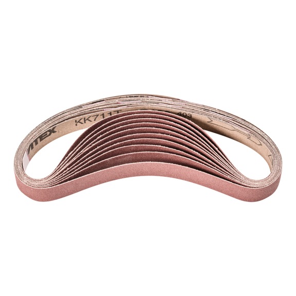 PFERD corundum sanding belt BA 20x520mm A120 universal application belt sander - Sanding belt for belt sander