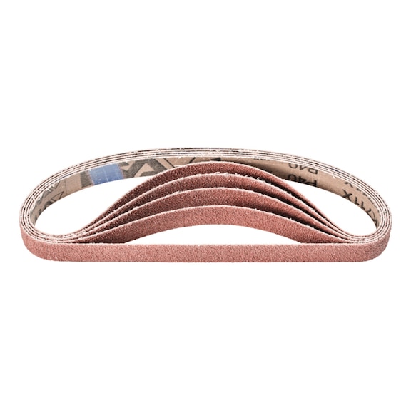 PFERD corundum sanding belt BA 20x520mm A40 universal application with belt sander - Sanding belt for belt sander