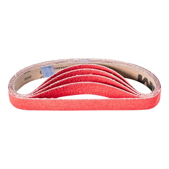 PFERD ceramic grain abrasive belt BA 30x533 mm CO-COOL40 for grinding stainless steel - Sanding belt for belt sander