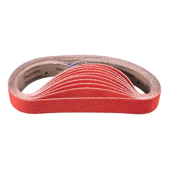 PFERD Keramikkorn Schleifband BA 40x760 mm CO-COOL40 für Edelstahl-Schliff - Schleifband für Bandschleifer