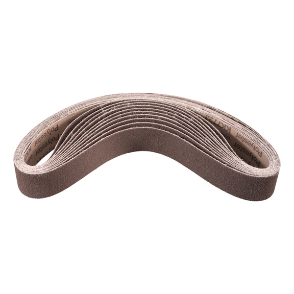 PFERD compact grit sanding belt BA 40x820 mm A120 CK fine sanding pipe belt sander - Sanding belt for belt sander