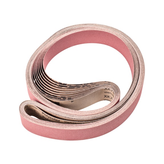 PFERD Keramikkorn Schleifband BA 50x2000mm CO120 höchster Abtrag auf Stahl - Schleifband für Bandschleifer