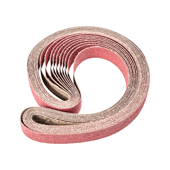 PFERD Keramikkorn Schleifband BA 50x2000mm CO24 höchster Abtrag auf Stahl - Schleifband für Bandschleifer