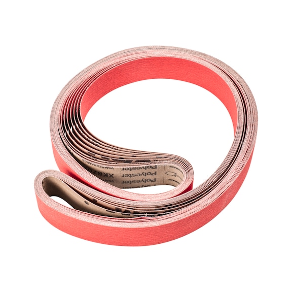 PFERD ceramic grain abrasive belt BA 50x2000mm CO-COOL120 for grinding stainless steel - Sanding belt for belt sander