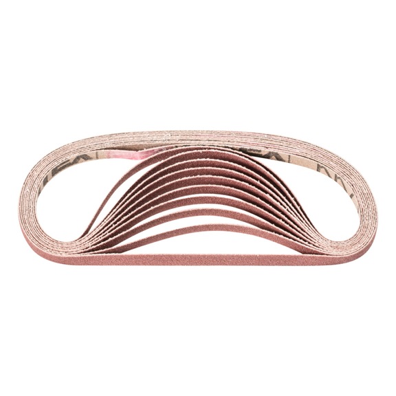 PFERD corundum sanding belt BA 6x305mm A180 universal application with belt sander - Sanding belt for belt sander