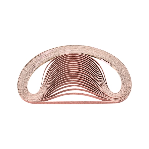 PFERD Korund Schleifband BA 6x520mm A80 universelle Anwendung mit Bandschleifer - Schleifband für Bandschleifer