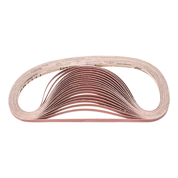 PFERD Korund Schleifband BA 6x520mm A180 universelle Anwendung mit Bandschleifer - Schleifband für Bandschleifer