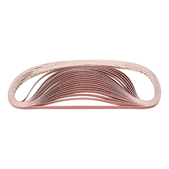 PFERD Korund Schleifband BA 6x520mm A400 universelle Anwendung mit Bandschleifer - Schleifband für Bandschleifer