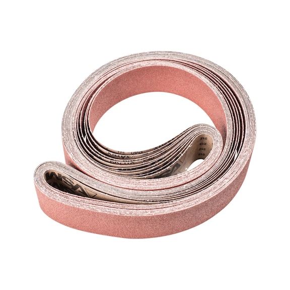 PFERD corundum sanding belt BA 75x2500mm A40 universal application belt sander - Sanding belt for belt sander