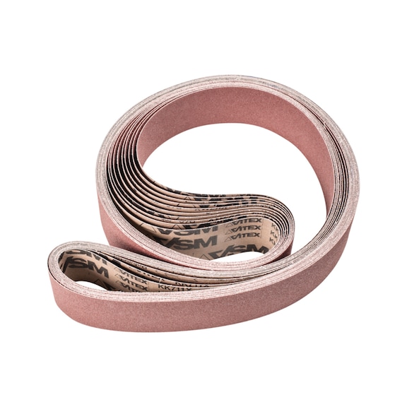 PFERD corundum sanding belt BA 75x2500mm A60 universal application belt sander - Sanding belt for belt sander