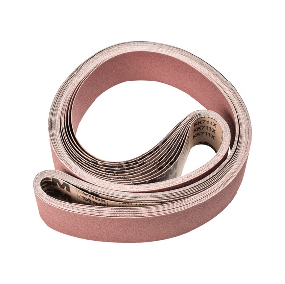 PFERD corundum sanding belt BA 75x2500mm A80 universal application belt sander - Sanding belt for belt sander