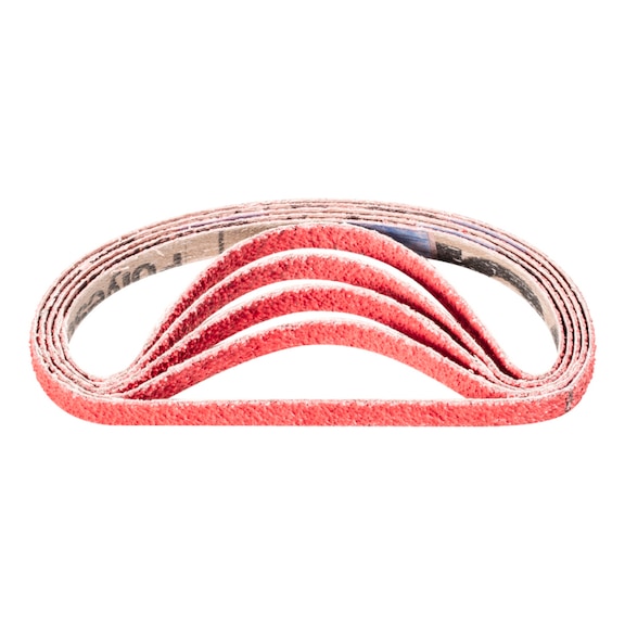 PFERD ceramic grain abrasive belt BA 9x305 mm CO-COOL40 for grinding stainless steel - Sanding belt for belt sander