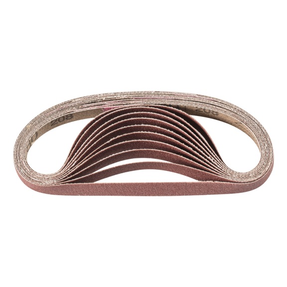 PFERD Korund Schleifband BA 9x305mm A180 universelle Anwendung mit Bandschleifer - Schleifband für Bandschleifer