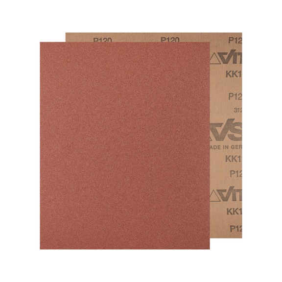 PFERD cloth sanding sheet corundum 230x280mm BG BR A120 steel high load - Sanding sheet