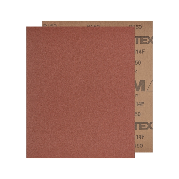 PFERD cloth sanding sheet corundum 230x280mm BG BR A150 steel high load - Sanding sheet