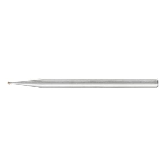 PFERD CBN-Schleifstift Kugel Durchmesser 1,0mm Schaft 3 mm B126 mittel - Schleifstift mit Diamant oder Bornitrid