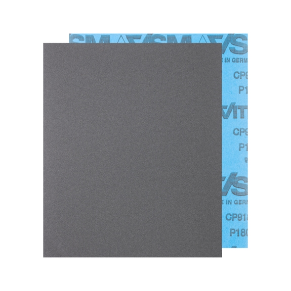 PFERD wasserfester Papier Schleifbogen 230x280mm BP W SiC180 für Lackbearbeitung - Schleifblatt