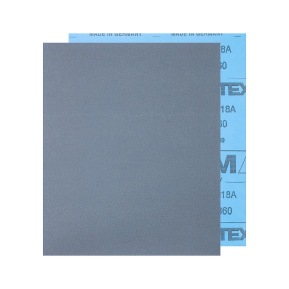 PFERD waterproof paper sanding sheet 230x280mm BP W SiC360 for paint processing - Sanding sheet