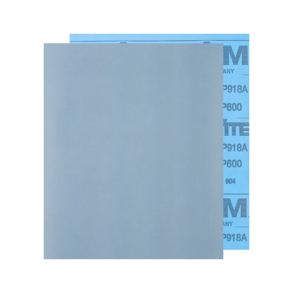 PFERD waterproof paper sanding sheet 230x280mm BP W SiC600 for paint processing - Sanding sheet