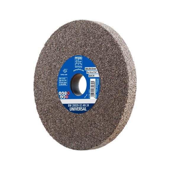 PFERD sanding block wheel diameter 200x20 mm bore diameter 32 mm A24 - Grinding wheel/grinding stone