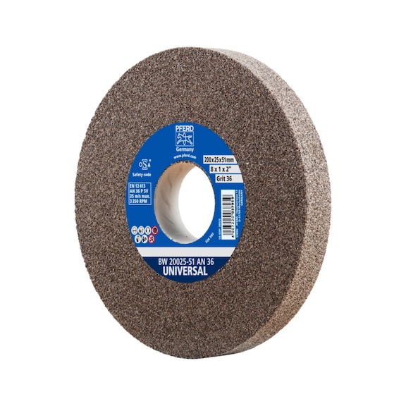 PFERD sanding block wheel diameter 200x25 mm bore diameter 51 mm A36 - Grinding wheel/grinding stone