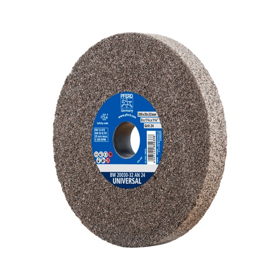 PFERD sanding block wheel diameter 200x30 mm bore diameter 32 mm A24 - Grinding wheel/grinding stone