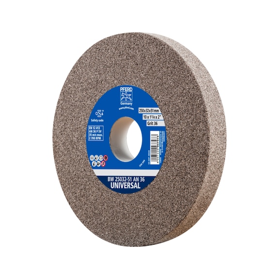 PFERD sanding block wheel diameter 250x32 mm bore diameter 51 mm A36 - Grinding wheel/grinding stone