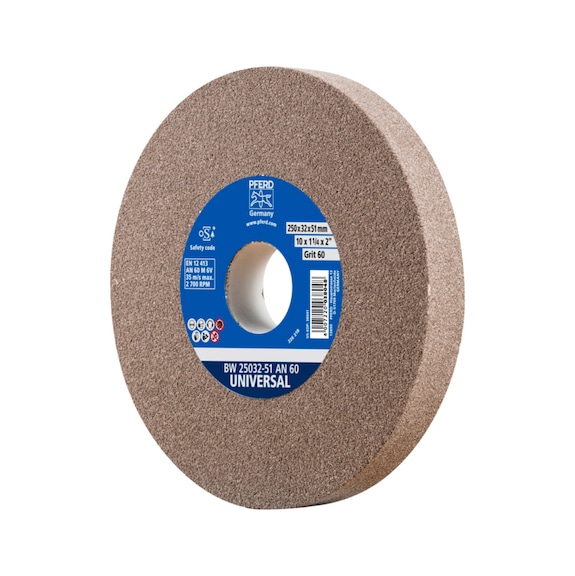 PFERD sanding block wheel diameter 250x32 mm bore diameter 51 mm A60 - Grinding wheel/grinding stone