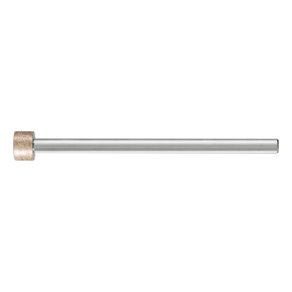 PFERD CBN mounted point cylinder diameter 12.0 mm carbide shank 6 mm B151 coarse - Grinding pin with diamond or boron nitride