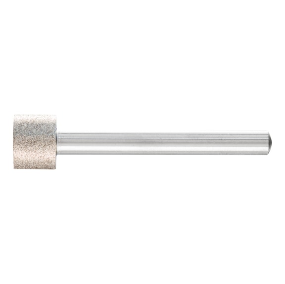PFERD CBN mounted point cylinder diameter 13.0 mm shank 6 mm B126 medium - Grinding pin with diamond or boron nitride