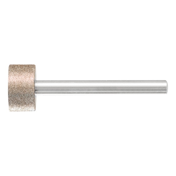 PFERD CBN mounted point cylinder diameter 18.0 mm shank 6 mm B126 medium - Grinding pin with diamond or boron nitride
