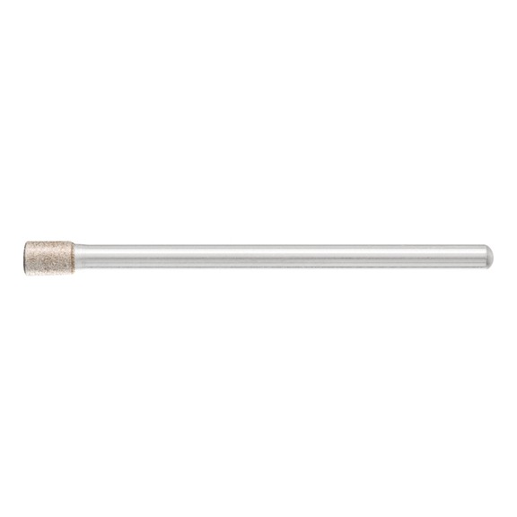 PFERD CBN mounted point Cylinder diameter 4.0 mm Shank 3 mm B64 fine - Grinding pin with diamond or boron nitride