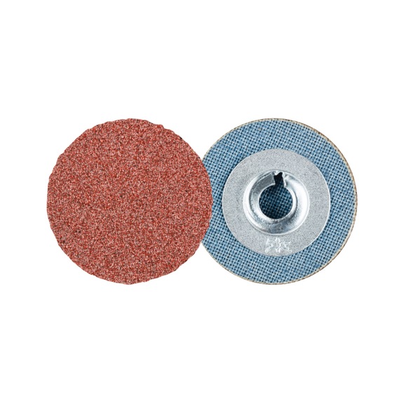 PFERD COMBIDISC Korund Schleifblatt CD Durchmesser 25 mm A80 universell - Schleifwerkzeug aus Schleifmittel auf Unterlage
