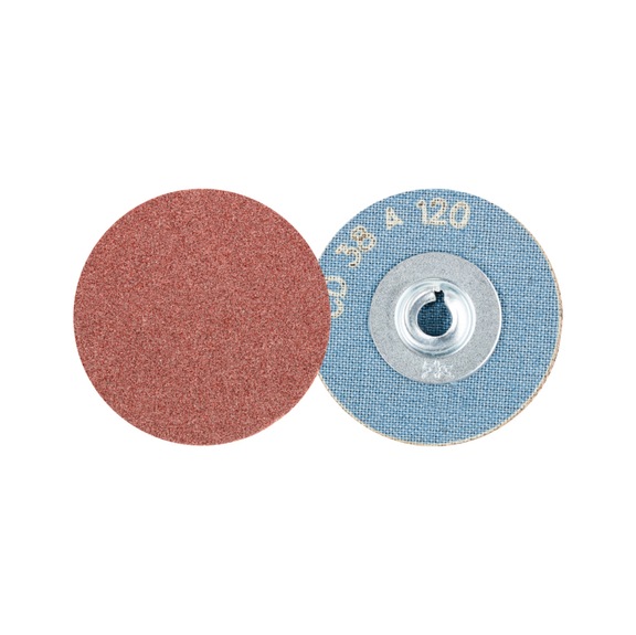 PFERD COMBIDISC aluminium oxide sanding sheet CD diameter 38 mm A120 universal - Abrasive tool made of abrasive on a base