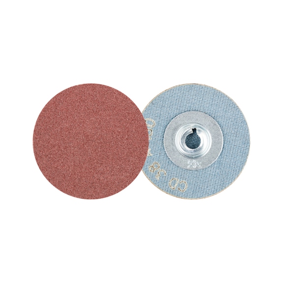 PFERD COMBIDISC Korund Schleifblatt CD Durchmesser 38 mm A180 universell - Schleifwerkzeug aus Schleifmittel auf Unterlage