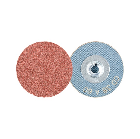 PFERD COMBIDISC Korund Schleifblatt CD Durchmesser 38 mm A60 universell - Schleifwerkzeug aus Schleifmittel auf Unterlage