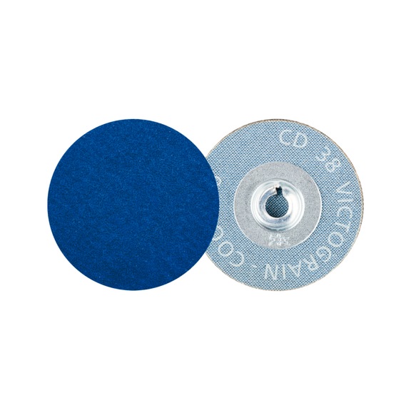 PFERD COMBIDISC abrasive sheet CD diameter 38 mm VICTOGRAIN-COOL36 for steel - Abrasive tool made of abrasive on a base