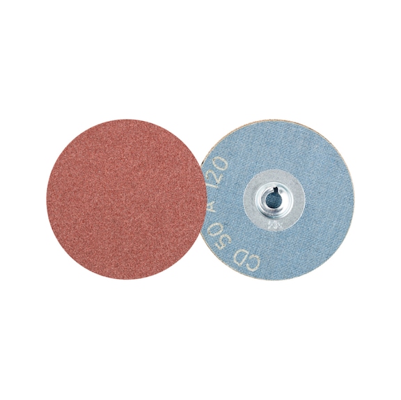 PFERD COMBIDISC corundum sanding sheet CD diameter 50mm A120 universal - Abrasive tool made of abrasive on a base