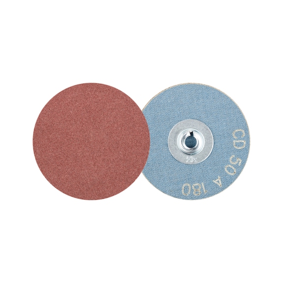 PFERD COMBIDISC corundum sanding sheet CD diameter 50mm A180 universal - Abrasive tool made of abrasive on a base