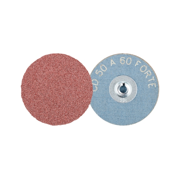 PFERD COMBIDISC corundum sanding sheet CD diameter 50mm A60 FORTE high stock removal - Abrasive tool made of abrasive on a base