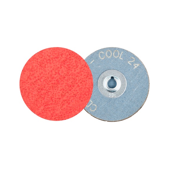 PFERD COMBIDISC ceramic grit sanding sheet CD diameter 50mm CO-COOL24 for steel - Abrasive tool made of abrasive on a base